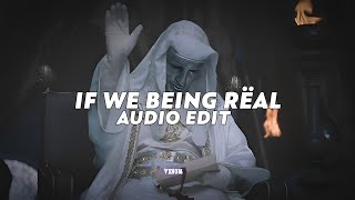 if we being rëal  yeat tiktok version edit audio [upl. by Oicnecserc]