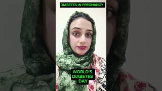 DIABETES IN PREGNANCY WORLDS DIABETES DAY  drmaria healthtips [upl. by Cai]