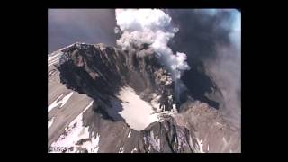 October 1 2004 Explosion at Mount St Helens [upl. by Ardnasac]