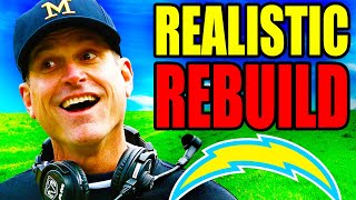 I Rebuilt the LA Chargers with JIM HARBAUGH in Madden 24 [upl. by Fira]