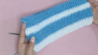 How To Crochet Couch Cushion Cover  Beginners Friendly [upl. by Asirem334]