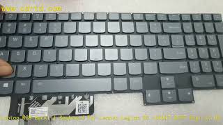 For Lenovo Legion S7 16IAH7 82TF keyboard replacement [upl. by Berkin707]