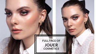 Full Face of Jouer Cosmetics almost Trying out a lot of products for the first time Carmen Antoche [upl. by Nwahsar265]