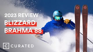 2023 Blizzard Brahma 88 Ski Review 2024 Same Tech Different Graphic  Curated [upl. by Ileak]