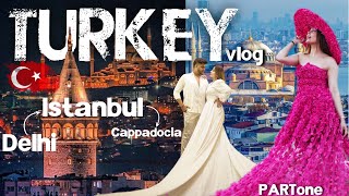 Çok güzel Turkey Travel Vlog🇹🇷 Delhi to Istanbul to Cappadocia😍 [upl. by Theta350]