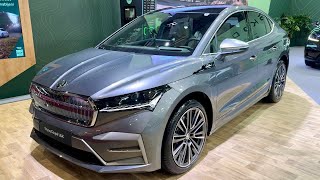 New SKODA ENYAQ Coupe LampK 2024  FIRST LOOK amp visual REVIEW [upl. by Jeunesse]