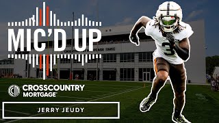 Jerry Jeudy Micd Up  Training Camp [upl. by Hausner]