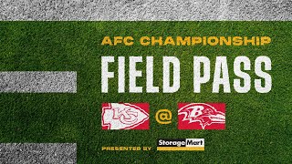 Kansas City Chiefs vs Baltimore Ravens AFC Championship Preview  Field Pass [upl. by Nrojb909]