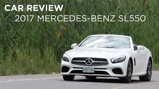 Car Review  Mercedes Benz SL550  Drivingca [upl. by Nnaylime]