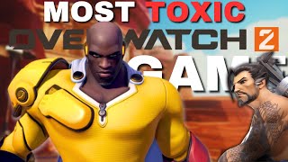 WORLD Most TOXIC Overwatch Game [upl. by Yar]