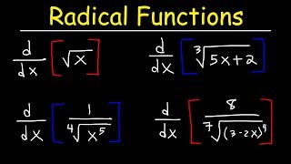 Derivatives of Radical Functions [upl. by Elane205]