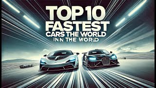 Top 10 Fastest Cars in the World  Ultimate Speed Machines [upl. by Nowujalo]