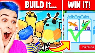 You BUILD The Mythic Egg Pet You WIN It In Adopt Me Roblox  Roblox Adopt Me Building Hacks [upl. by Romeo]