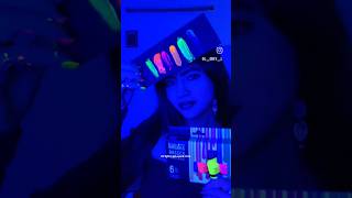 Flourescent paints  review review paint flourecentpaint glowing darkart shorts [upl. by Ecnerrot]