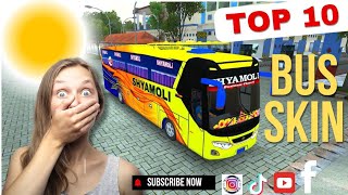 Bus simulator Indonesia New Skin Gameplay videos ETS2 Mobile [upl. by Boykins]