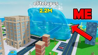 IM BIGGEST TSUNAMI On Roblox [upl. by Anelrats366]