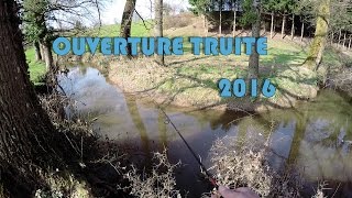 Ouverture Pêche Truite 2016  Peche au Leurre  HD [upl. by Cirdla]