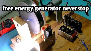 free energy generator  neverstop generator [upl. by Moselle]