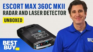 Escort Max 360c MKII Radar and Laser Detector  Unboxed from Best Buy [upl. by Lette527]