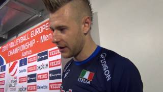 Europei maschili ItaliaOlanda 31 Ivan Zaytsev [upl. by Azial]