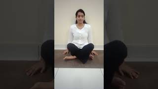 Sukhasana with its Benefits easypose sukhasan Benefits meditationpose sukhasana meditation [upl. by Strephonn]