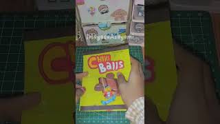 CARA MEMBUAT PAPER SQUISHY CHIKI BALLS🟠  Ib NaaJurnalofficial AthiyyahPutrii shortstutorial [upl. by Akihsan12]