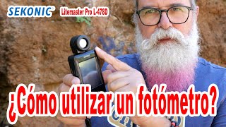 ¿Cómo medir la luz con un fotómetro ejemplos con Sekonic Litemaster L478D  EN ESPAÑOL [upl. by Geralda]