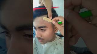 bal ket ke ibro setting Kiya hainewbeard cuttinghair video reels haircutviral [upl. by Anaihk]