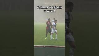 il ritorno di Balotelli in seria A  tribuna est Stadio tardini Parma [upl. by Arait]