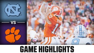 North Carolina vs Clemson Game Highlights  2023 ACC Football [upl. by Neelhtac141]