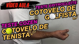 Teste de Cozen  Cotovelo de Tenista e Teste de Epitrocleíte  Cotovelo de Golfista [upl. by Nydia]