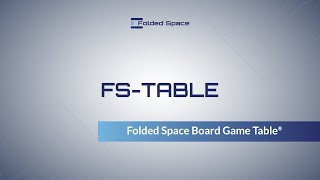 FSTABLE Board Game Table [upl. by Ecirahs]