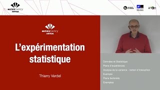 8 Lexpérimentation statistique Analyse de la variance [upl. by Taveda83]