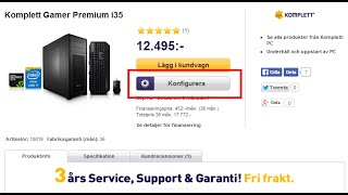 Komplettse  Vi förklarar vår PCkonfigurator [upl. by Eidson]