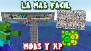 ✅ Granja de MOBS y EXPERIENCIA MINECRAFT 118  1181 ULTRA FACIL🟩🟨🟥 [upl. by Severen]