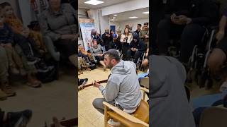 Ishay Ribo brings hope to wounded soldiers at Tel HaShomer sharing faith and gratitude through song [upl. by Gauldin]