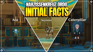 Initial Facts  Narzissenkreuz Ordo Sequel  World Quests amp Puzzles 【Genshin Impact】 [upl. by Korry253]