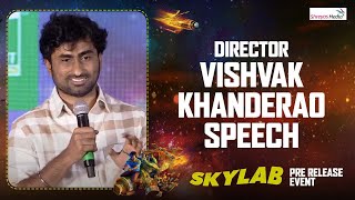 Director Vishvak Khanderao Superb Speech  SKYLAB Pre Release Event  Shreyas Media [upl. by Jezebel]