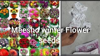 Meesho winter Flower seeds review winterflower Terrancegarden Flower [upl. by Jeremie]