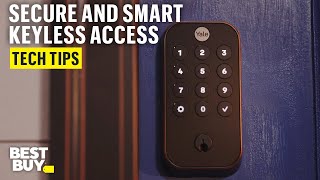 Unique Codes and Auto Unlock with the Yale Assure Lock 2 Keypad with WiFi – Tech Tips from Best Buy [upl. by Anika]