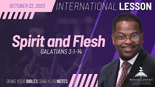 Spirit and Flesh Galatians 3114 October 22 2023 Sunday School lesson International Standard [upl. by Peoples]