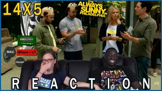 Its Always Sunny in Philadelphia 14x5 The Gang Texts Reaction FULL Reactions on Patreon [upl. by Kubis]