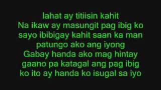 Sino Ba Naman Ako Lyrics rap [upl. by Bodwell12]