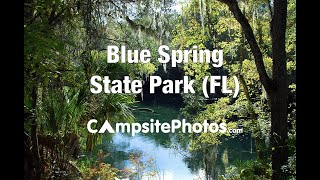 Blue Spring State Park Florida Campsite Photos [upl. by Oicnerual]