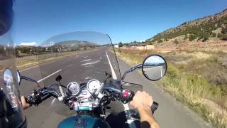 95 kawasaki vulcan 750 riding around with no baffles  motovlog 17 [upl. by Ordisi]