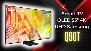 Imersão Total A Smart TV QLED 55quot 4K UHD Samsung Q90T [upl. by Yancy836]