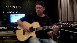 Phil Craig  Timberidge TRFC7SB short review and demo using a Rode NT55 [upl. by Anabahs]