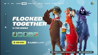 Fortnite September 19th Item Shop Flocked Together Bundle [upl. by Alisander]