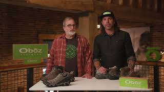 Oboz Footwear Sawtooth X vs Sawtooth II  Hiking Footwear Explained [upl. by Ycam565]