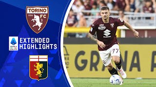 Torino vs Genoa  Extended Highlights  Serie A  CBS Sports Golazo [upl. by Hachman]